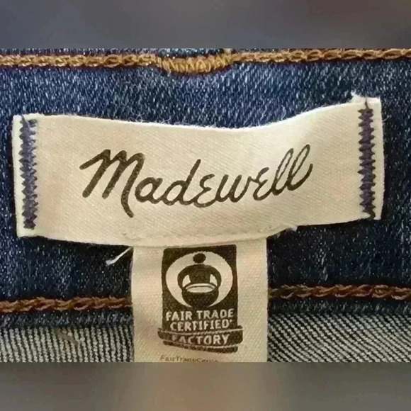 Madewell 10" High Rise Skinny Jeans Style No MB908 Size 27 - Picture 5 of 10